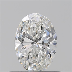 Picture of Natural Diamond 0.55 Carats, Oval with  Cut, G Color, VS1 Clarity and Certified by GIA