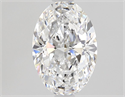 Natural Diamond 1.01 Carats, Oval with  Cut, D Color, FL Clarity and Certified by GIA