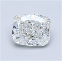 Diamante Natural 1.02 quilates, Del cojín , Color F, claridad VVS2 y certificado GIA