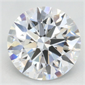 Lab Grown Diamond 2.35 Carats, Round with Excellent Cut, D Color, IF Clarity and Certified by GIA