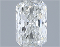 Natural Diamond 0.90 Carats, Radiant with  Cut, H Color, VVS2 Clarity and Certified by GIA