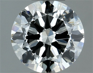 Picture of Natural Diamond 0.80 Carats, Round with Excellent Cut, H Color, VS1 Clarity and Certified by IGI