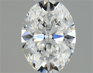 Foto Diamante Natural 0.40 quilates, Ovalado , Color E, claridad VS1 y certificado GIA de