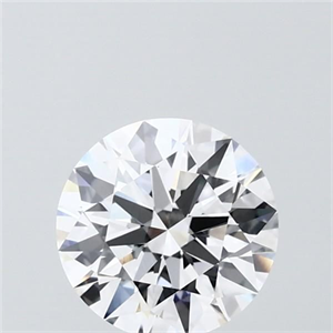 Picture of Lab Grown Diamond 1.55 Carats, Round with Ideal Cut, E Color, VVS2 Clarity and Certified by IGI