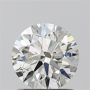 Foto Diamante Natural 1.00 quilates, Redondo , Color J, claridad I1 y certificado GIA de