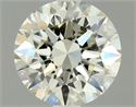 Diamante Natural 0.70 quilates, Redondo , Color M, claridad SI1 y certificado GIA