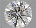 Lab Grown Diamond 8.07 Carats, Round with Excellent Cut, E Color, VVS2 Clarity and Certified by GIA
