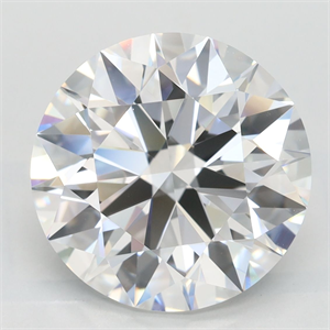 Picture of Lab Grown Diamond 5.39 Carats, Round with Excellent Cut, D Color, VVS1 Clarity and Certified by GIA