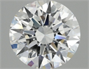 Del inventario de diamantes de laboratorio, 1.93 quilates, Redondo , Color D, claridad VVS2 y certificado IGI
