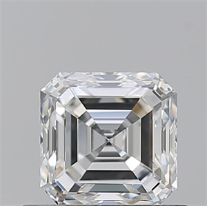 Picture of Natural Diamond 0.71 Carats, Asscher with  Cut, G Color, VVS1 Clarity and Certified by GIA