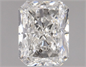 Natural Diamond 1.51 Carats, Radiant with  Cut, I Color, SI2 Clarity and Certified by GIA