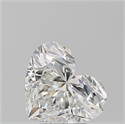 Natural Diamond 3.51 Carats, Heart with  Cut, I Color, IF Clarity and Certified by GIA