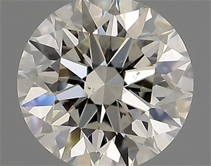 Picture of Natural Diamond 0.71 Carats, Round with Excellent Cut, I Color, VS2 Clarity and Certified by IGI