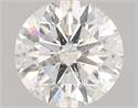 Natural Diamond 0.70 Carats, Round with Excellent Cut, F Color, SI2 Clarity and Certified by GIA