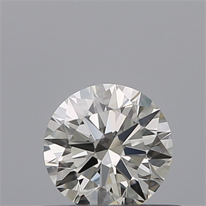 Picture of Natural Diamond 0.40 Carats, Round with Excellent Cut, H Color, VVS1 Clarity and Certified by IGI