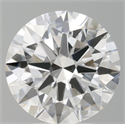 Lab Grown Diamond 5.01 Carats, Round with Ideal Cut, E Color, VVS2 Clarity and Certified by IGI