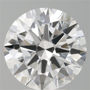 Picture of Lab Grown Diamond 5.01 Carats, Round with Ideal Cut, E Color, VVS2 Clarity and Certified by IGI