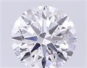 Lab Grown Diamond 1.91 Carats, Round with Ideal Cut, D Color, VVS2 Clarity and Certified by IGI