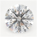 Lab Grown Diamond 4.02 Carats, Round with Ideal Cut, D Color, VS1 Clarity and Certified by IGI