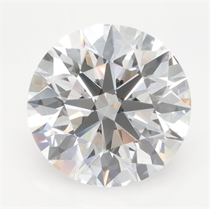 Picture of Lab Grown Diamond 4.02 Carats, Round with Ideal Cut, D Color, VS1 Clarity and Certified by IGI