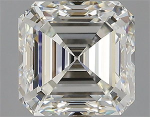 Foto Diamante Natural 2.01 quilates, Asscher , Color I, claridad VVS2 y certificado GIA de