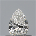 Diamante Natural 0.30 quilates, De pera , Color F, claridad VVS1 y certificado GIA