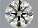 Diamante Natural 1.79 quilates, Redondo , Color J, claridad IF y certificado HRD