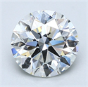 Diamante Natural 1.80 quilates, Redondo , Color I, claridad VS2 y certificado GIA