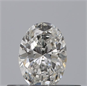 Diamante Natural 0.25 quilates, Ovalado , Color F, claridad VVS1 y certificado GIA