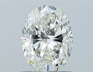 Picture of Natural Diamond 0.90 Carats, Oval with  Cut, H Color, VS2 Clarity and Certified by GIA