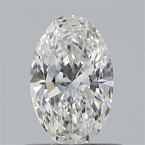 Picture of Natural Diamond 0.50 Carats, Oval with  Cut, G Color, VS2 Clarity and Certified by GIA