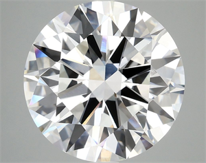 Picture of Lab Grown Diamond 6.05 Carats, Round with Ideal Cut, E Color, VVS2 Clarity and Certified by IGI