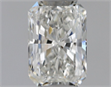 Natural Diamond 0.52 Carats, Radiant with  Cut, G Color, IF Clarity and Certified by GIA