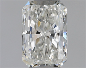 Picture of Natural Diamond 0.52 Carats, Radiant with  Cut, G Color, IF Clarity and Certified by GIA