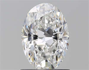 Foto Diamante Natural 1.06 quilates, Ovalado , Color E, claridad SI1 y certificado GIA de