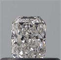 Diamante Natural 0.24 quilates, Radiante , Color E, claridad VVS2 y certificado GIA