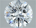 Natural Diamond 2.50 Carats, Round with Excellent Cut, D Color, SI1 Clarity and Certified by GIA