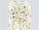 Natural Diamond 5.01 Carats, Radiant with  Cut, N Color, VS2 Clarity and Certified by GIA