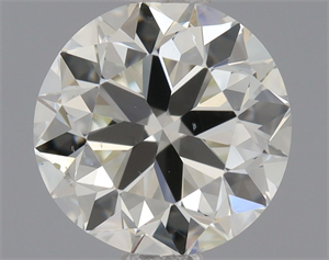 Picture of Natural Diamond 0.84 Carats, Round with Excellent Cut, K Color, SI1 Clarity and Certified by GIA