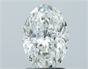 Natural Diamond 1.50 Carats, Oval with  Cut, H Color, VS2 Clarity and Certified by GIA