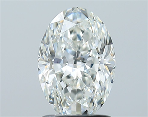 Picture of Natural Diamond 1.50 Carats, Oval with  Cut, H Color, VS2 Clarity and Certified by GIA