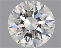 Natural Diamond 1.00 Carats, Round with Excellent Cut, H Color, SI1 Clarity and Certified by GIA