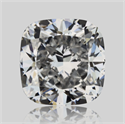 Diamante Natural 0.73 quilates, Del cojín , Color D, claridad VVS1 y certificado GIA