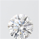 Lab Grown Diamond 1.03 Carats, Round with Ideal Cut, F Color, VVS2 Clarity and Certified by IGI