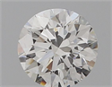 Natural Diamond 0.43 Carats, Round with Very Good Cut, F Color, VVS1 Clarity and Certified by GIA