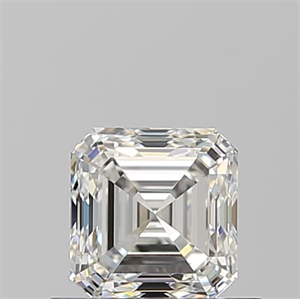 Foto Diamante Natural 0.70 quilates, Asscher , Color H, claridad VVS1 y certificado GIA de