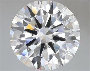 Picture of Lab Grown Diamond 7.02 Carats, Round with Ideal Cut, E Color, VVS1 Clarity and Certified by IGI