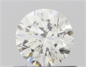Diamante Natural 0.56 quilates, Redondo , Color I, claridad VS2 y certificado GIA