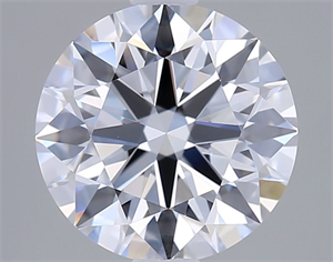 Picture of Lab Grown Diamond 2.05 Carats, Round with Excellent Cut, E Color, VVS1 Clarity and Certified by GIA