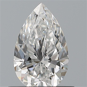Foto Diamante Natural 0.52 quilates, De pera , Color E, claridad VS1 y certificado GIA de